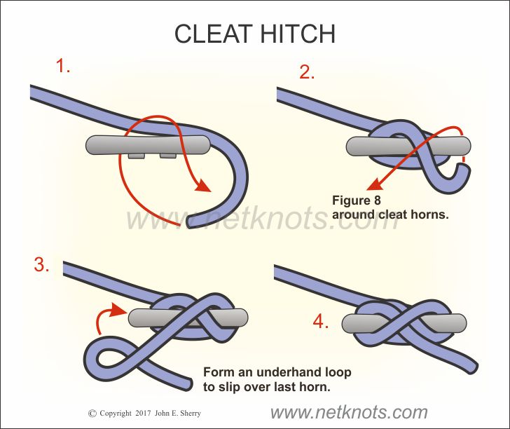 boat tie off knot