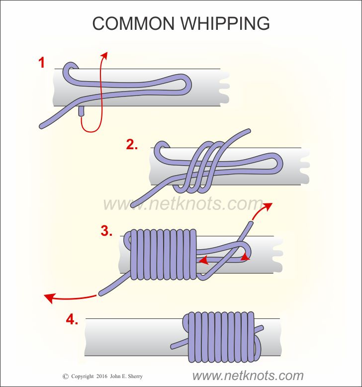 How to Whip The Ends of Your Ropes So They Last Forever 