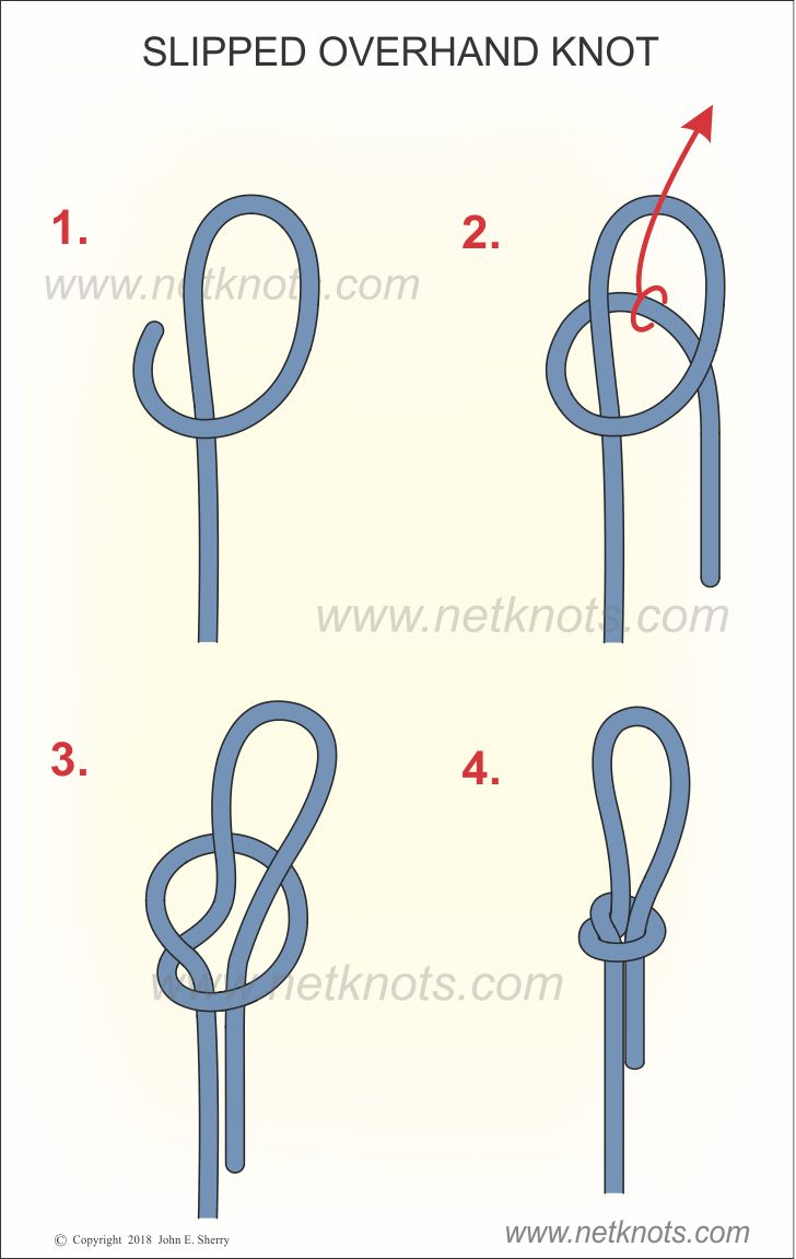 Knot Instruction - Adjustable Knot 