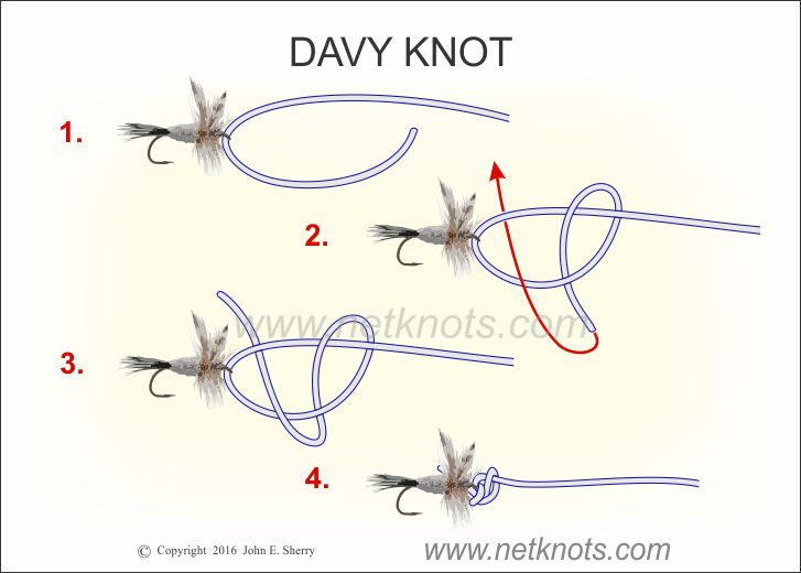 How to Tie a Fishing Hook Knot - Trout Fishing - Trout Fishing