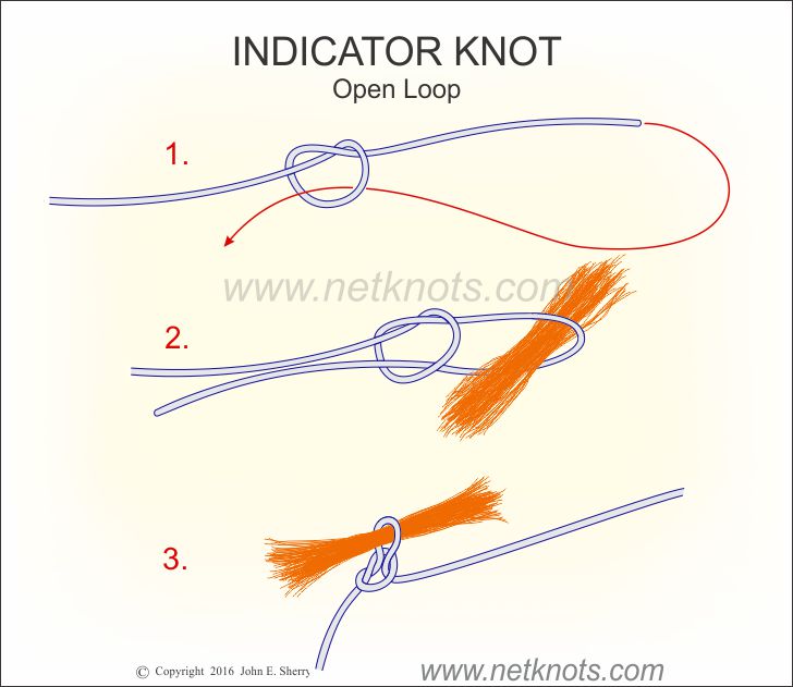 Strike Indicator - Double Uni Knot Method