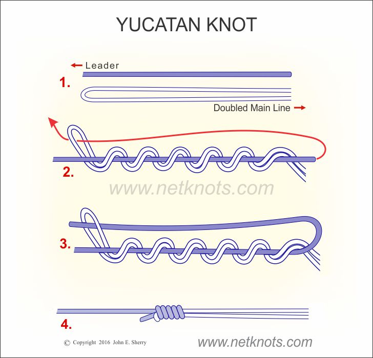 Easiest Line to Leader Knots